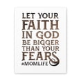 thumbnail image 1 of Scripture Walls Faith In God Hebrews 13:6 Wood Christian Wall Art Bible Verse Print Ready to Hang Unframed, 1 of 18