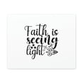thumbnail image 1 of Scripture Walls Faith Is Seeing Light Hebrews 11:1 Stars Christian Wall Art Bible Verse Print Ready to Hang Unframed, 1 of 18