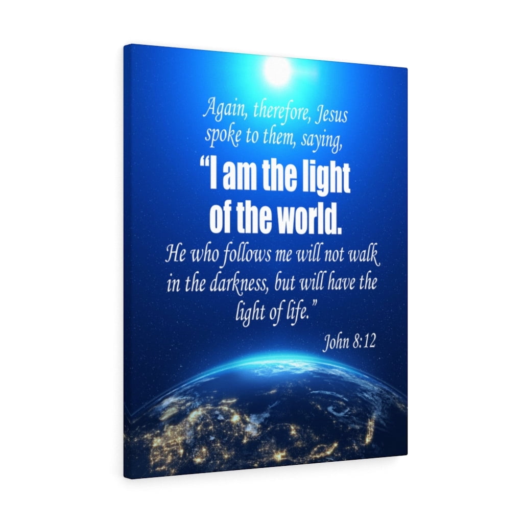 Bible Verse: John 18:36 - Jesus said, My kingdom is not of this world (8x10  Unframed Photo) | Christian Poster, Print, Picture or Framed Wall Art