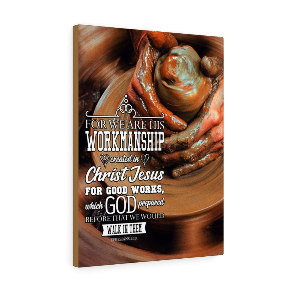 Scripture Walls For Good Works Ephesians 2:10 Bible Verse Canvas ...