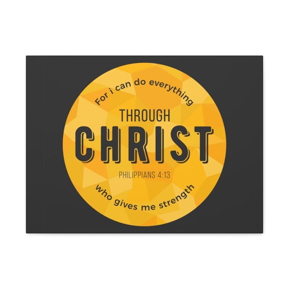 Scripture Walls For I Can Do Everything Philippians 4:13 Christian Wall Art Bible Verse Print Ready To Hang Unframed