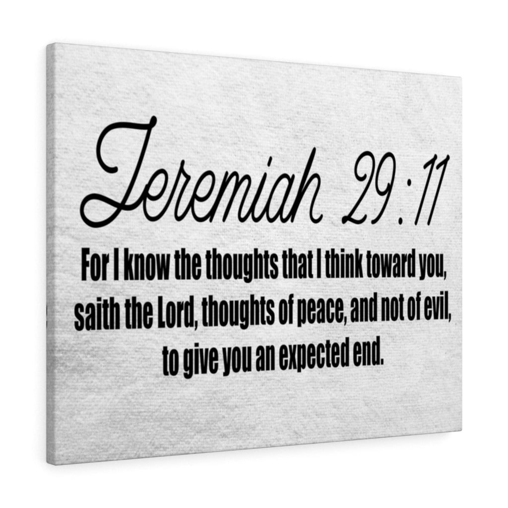 Scripture Walls For I Know the Thoughts Jeremiah 29:11 Bible Verse ...