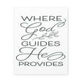 thumbnail image 1 of Scripture Walls Isaiah 58:11 God Guides He Bible Verse Canvas Christian Wall Art Ready to Hang Unframed, 1 of 18