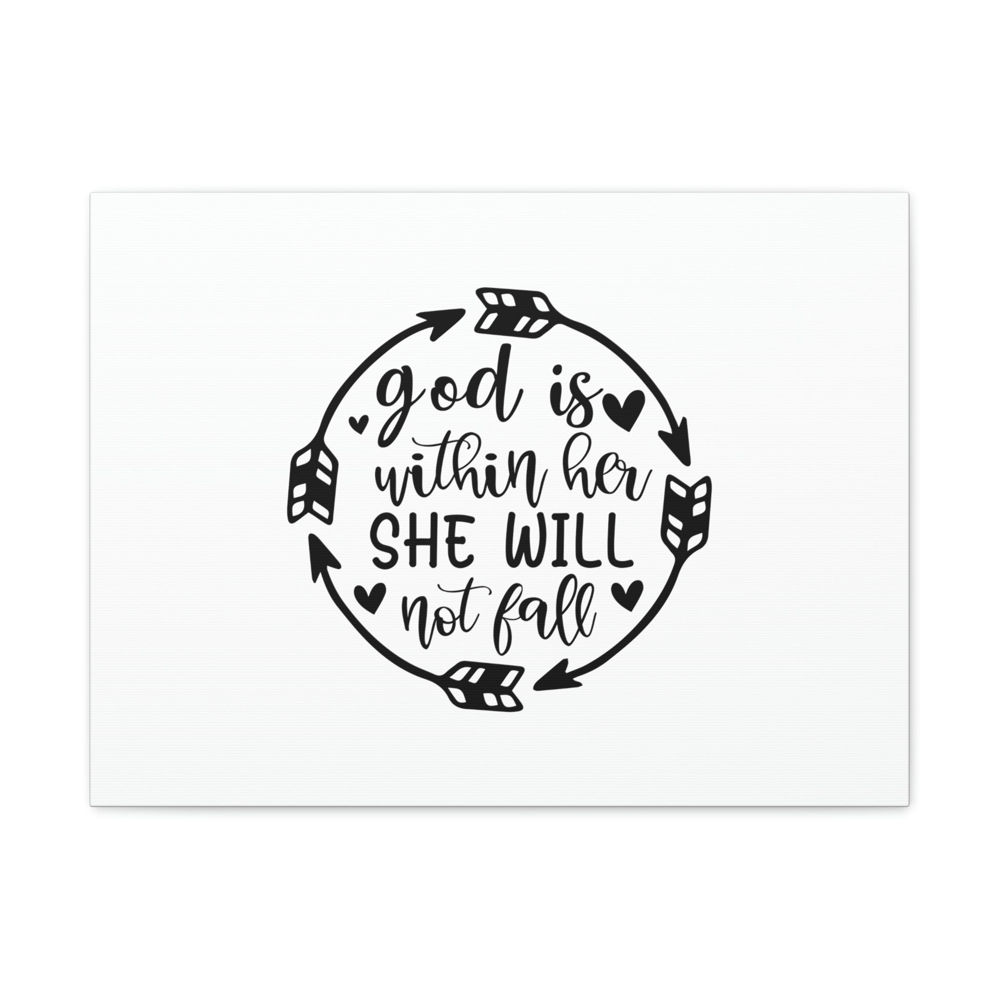 Scripture Walls God Is Within Her She Will Not Fall Psalm 465