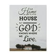 thumbnail image 1 of Scripture Walls God Knows Where We Live 2 Corinthians 5:1 Bible Verse Canvas Christian Wall Art Ready to Hang Unframed, 1 of 18