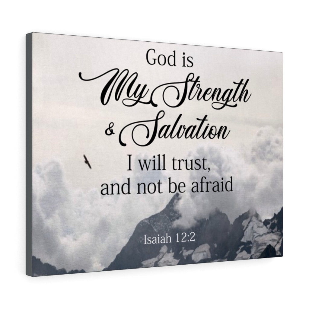 Scripture Walls Isaiah 12:2 God is My Strength & Salvation Bible Verse ...