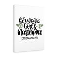 thumbnail image 1 of Scripture Walls  God's Masterpiece Ephesians 2:10  Bible Verse Canvas Christian Wall Art Ready to Hang Unframed, 1 of 12