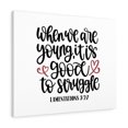 thumbnail image 1 of Scripture Walls  Good Struggle Lamentations 3:27 Bible Verse Canvas Christian Wall Art Ready to Hang Unframed, 1 of 12