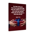 thumbnail image 1 of Scripture Walls Good s Luke 11:13 Bible Verse Canvas Christian Wall Art Ready to Hang Unframed, 1 of 10