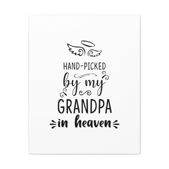 Scripture Walls Grandpa In Heaven 1 Peter 2:9 Christian Wall Art Bible Verse Print Ready to Hang Unframed