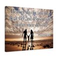 thumbnail image 1 of Scripture Walls  Hearken Unto Thy Father Proverbs 23:22  Scripture Bible Verse Canvas Christian Wall Art Ready to Hang Unframed, 1 of 7