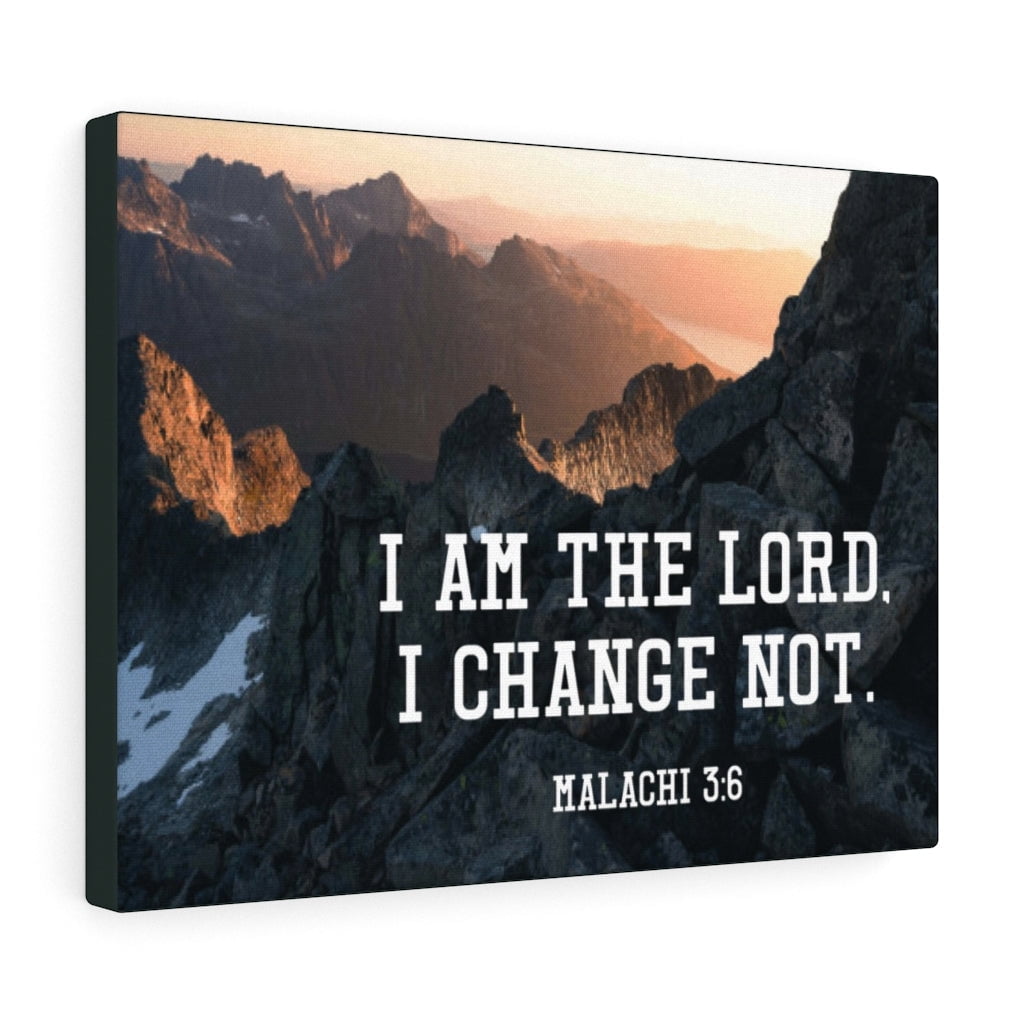 Scripture Walls I Am the Lord Malachi 3:6 Wall Art Christian Home Decor ...