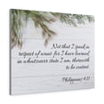 thumbnail image 1 of Scripture Walls I Speak in Respect Philippians 4:11 Wall Art Christian Home Decor Unframed, 1 of 9