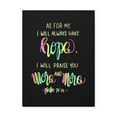 thumbnail image 1 of Scripture Walls Psalm 71:14 As For Me I Will Always Have Hope Christian Wall Art Bible Verse Print Ready To Hang, 1 of 13