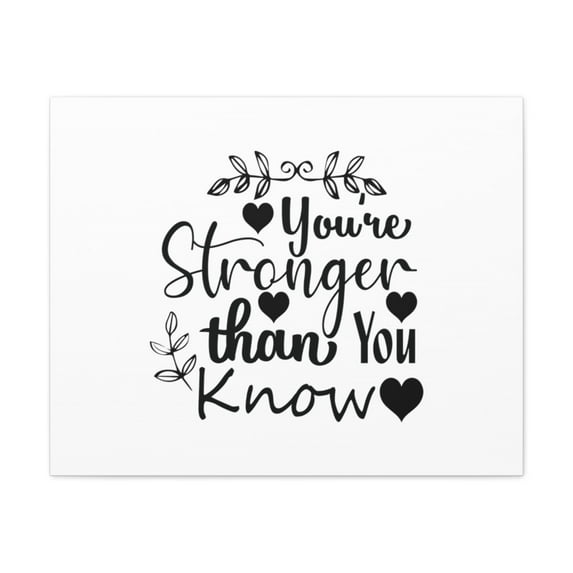 Scripture Walls Isaiah 40:31 You're Stronger Than You Know Christian Wall Art Bible Verse Print Ready to Hang Unframed