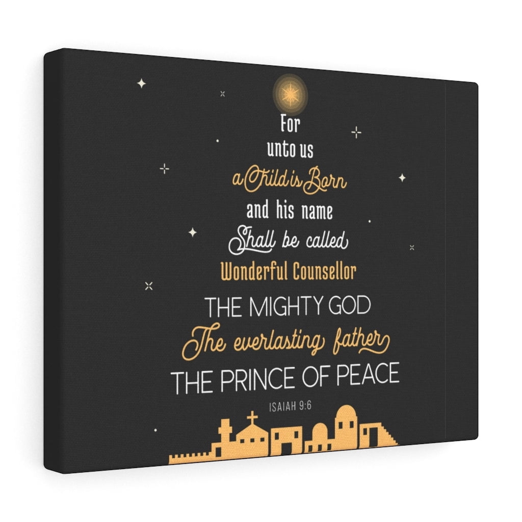 Scripture Walls Isaiah 9:6 The Everlasting Father Bible Verse Canvas ...