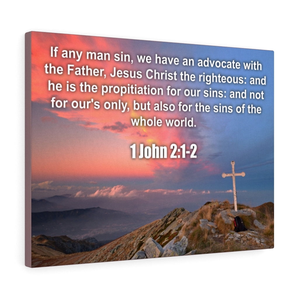 Scripture Walls Jesus Christ The Righteous 1 John 2:1-2 Bible Verse ...