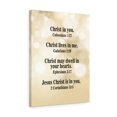 thumbnail image 1 of Scripture Walls  Jesus Christ is in You Bible Verse Canvas Christian Wall Art Ready to Hang Unframed, 1 of 7