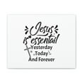 thumbnail image 1 of Scripture Walls Jesus Is Essential Hebrews 13:8 Cross Christian Wall Art Bible Verse Print Ready to Hang Unframed, 1 of 18