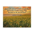 thumbnail image 1 of Scripture Walls John 11:40 The Glory of God Bible Verse Canvas Christian Wall Art Ready to Hang Unframed, 1 of 18