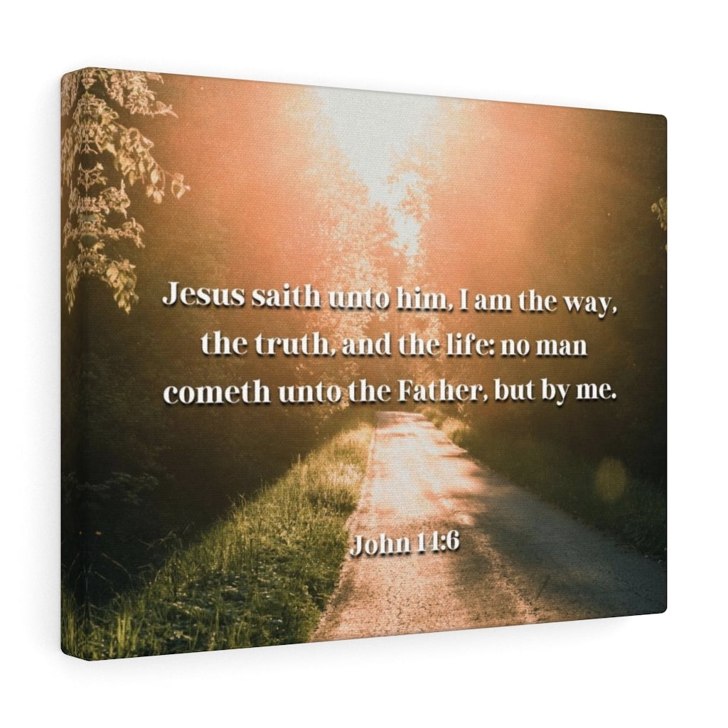 Scripture Walls John 14:6 The Truth And The Life Bible Verse Canvas ...