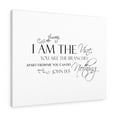 thumbnail image 1 of Scripture Walls John 15:5 You Are The Branches Bible Verse Canvas Christian Wall Art Ready to Hang Unframed, 1 of 12