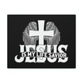 thumbnail image 1 of Scripture Walls John 3:16 Jesus Is My Life Savior Bible Verse Canvas Christian Wall Art Ready to Hang Unframed, 1 of 18