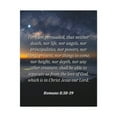 thumbnail image 1 of Scripture Walls Love Of God Romans 8:38 Bible Verse Canvas Christian Wall Art Ready to Hang Unframed, 1 of 18