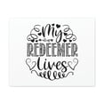 thumbnail image 1 of Scripture Walls Proverbs 19:25 My Redeemer Lives Hearts Bible Verse Canvas Christian Wall Art Ready to Hang Unframed, 1 of 18