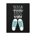 thumbnail image 1 of Scripture Walls Not By Sight Black 2 Corinthians 5:7 Christian Wall Art Bible Verse Print Ready to Hang Unframed, 1 of 18