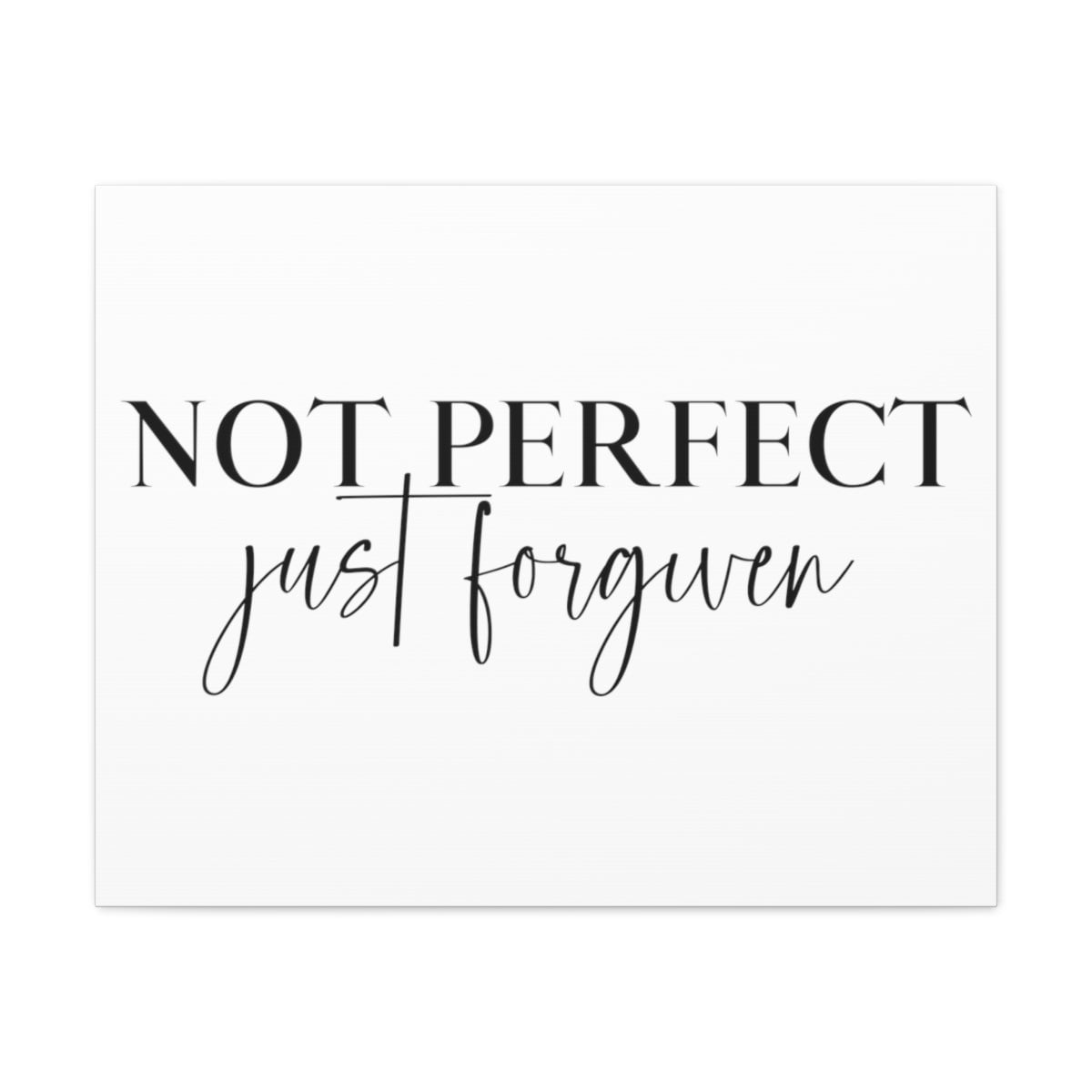Scripture Walls Not Perfect Just Forgiven John 1 9 Christian Wall Art scripture-walls-not-perfect-just-forgiven-john-1-9-christian-wall-art