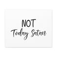 thumbnail image 1 of Scripture Walls Not Today Satan Matthew 4:10 Christian Wall Art Print Ready to Hang Unframed, 1 of 18