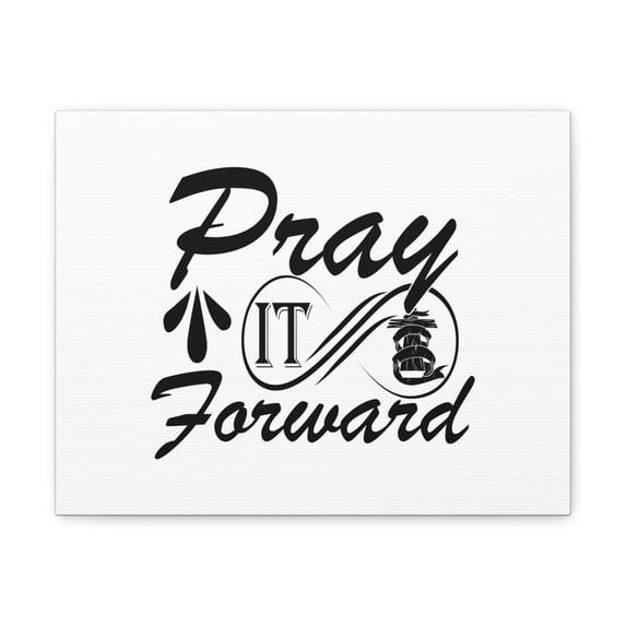 Scripture Walls Pray It Forward 1 Thessalonians 5:17 Infinity Christian Wall Art Bible Verse Print Ready to Hang Unframed