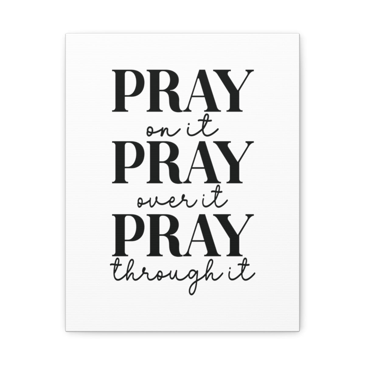 Scripture Walls Pray On It James 5:13 Christian Wall Art Bible Verse ...