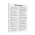 thumbnail image 1 of Scripture Walls Proverbs 26 Chapter White Bible Canvas Christian Wall Art Ready to Hang Unframed, 1 of 13