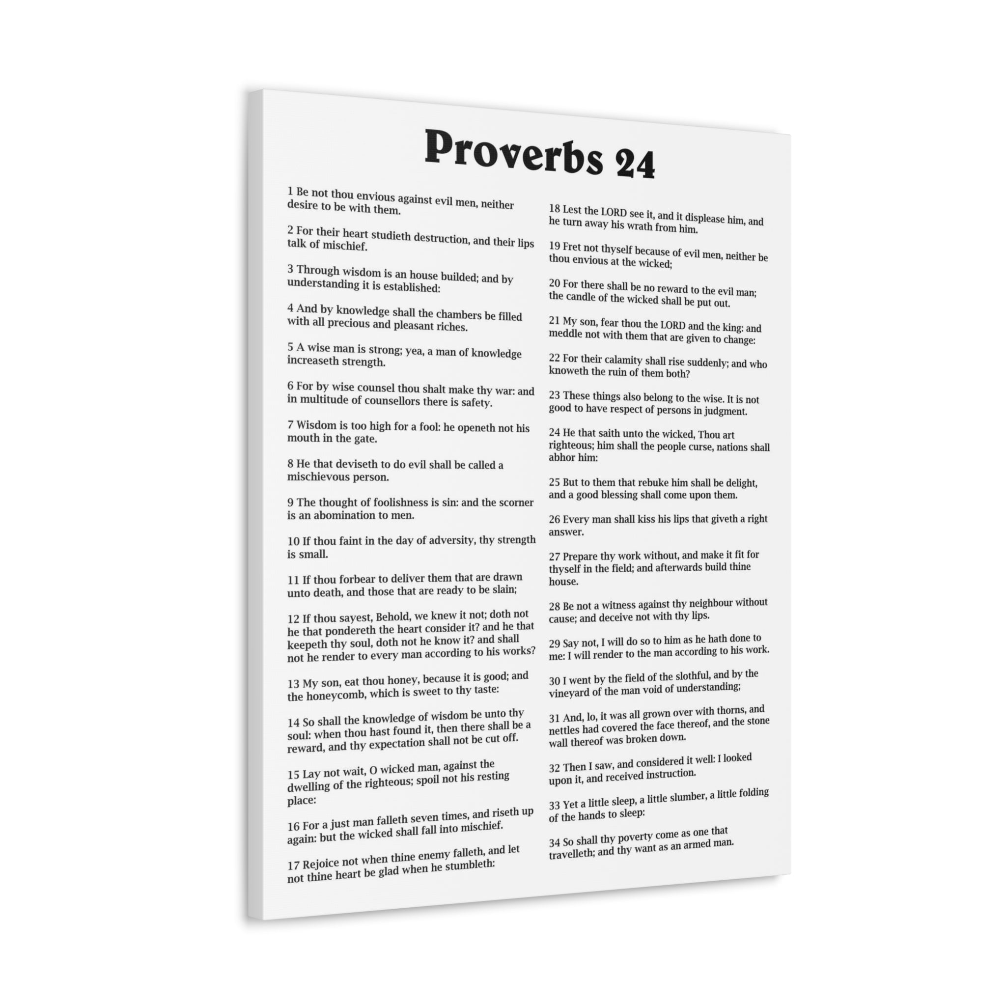 Scripture Walls Proverbs Chapter 24 White Bible Canvas Christian Wall scripture-walls-proverbs-chapter-24-white-bible-canvas-christian-wall