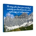 thumbnail image 1 of Scripture Walls Psalm 103:17-18 The Mercy of The Lord Bible Verse Canvas Christian Wall Art Ready to Hang Unframed, 1 of 13