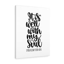 Scripture Walls Psalm 118:24 My Soul Bible Verse Canvas Christian Wall Art Ready to Hang Unframed
