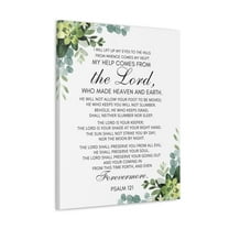 Scripture Walls Psalm 121 My Help Comes From God Bible Verse Canvas Christian Wall Art Ready to Hang Unframed