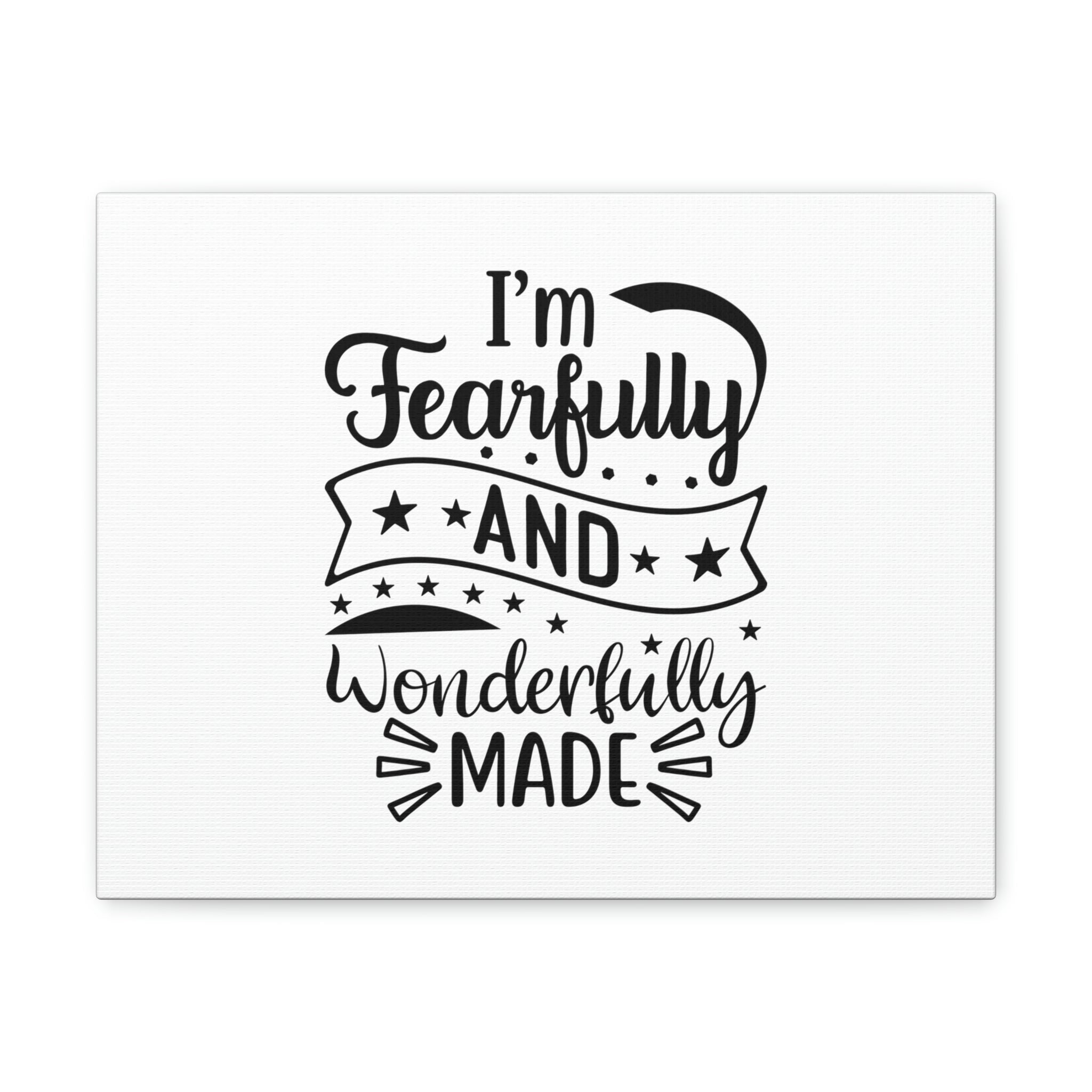 Scripture Walls Psalm 139:14 Wonderfully Made Stars Christian Wall Art ...