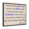 thumbnail image 1 of Scripture Walls Psalm 139:23-24 Search Me God German Bible Verse Canvas Christian Wall Art Ready to Hang Unframed, 1 of 19