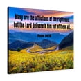 thumbnail image 1 of Scripture Walls Psalm 34:19 Afflictions of the Righteous Bible Verse Canvas Christian Wall Art Ready to Hang Unframed, 1 of 9