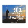 thumbnail image 1 of Scripture Walls Psalm 46:10 I Am With You Bible Verse Canvas Christian Wall Art Ready to Hang Unframed, 1 of 17