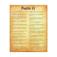 thumbnail image 1 of Scripture Walls Psalm 55 Chapter Gold Bible Canvas Christian Wall Art Ready to Hang Unframed, 1 of 18