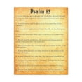 thumbnail image 1 of Scripture Walls Psalm 63 Chapter Gold Bible Canvas Christian Wall Art Ready to Hang Unframed, 1 of 18