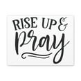 thumbnail image 1 of Scripture Walls Isaiah 33:2 Rise Up Pray Line Bible Verse Canvas Christian Wall Art Ready to Hang Unframed, 1 of 18