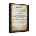 thumbnail image 1 of Salmo 23 Spanish Bible Verse Canvas – Rustic Christian Wall Art, 1 of 17