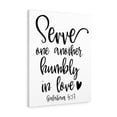 thumbnail image 1 of Scripture Walls  Serve One Another Galatians 5:13 Bible Verse Canvas Christian Wall Art Ready to Hang Unframed, 1 of 12