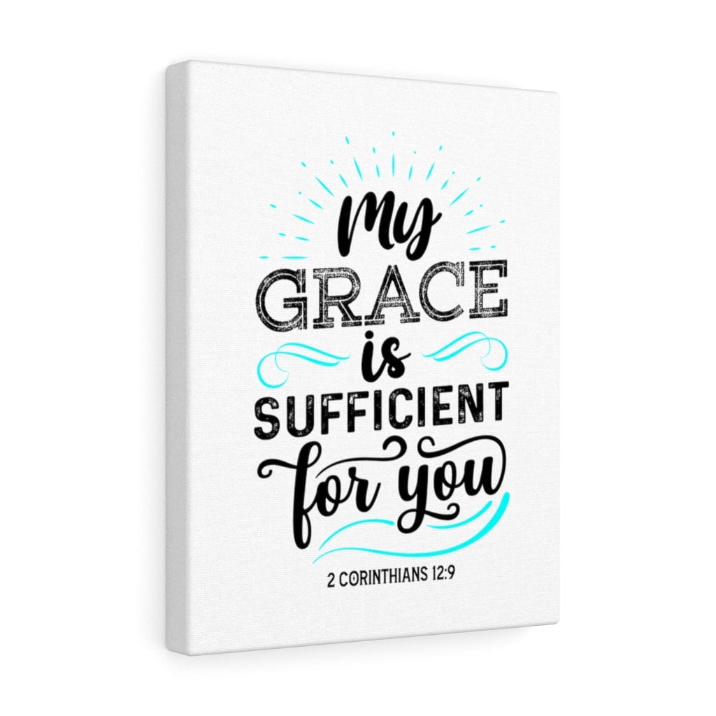 Stufficient Christian Scripture Journal With 2 Corinthians 12:9 My Grace Is ...