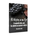 thumbnail image 1 of Scripture Walls  The Blessing of The Lord Proverbs 10:22 Scripture Bible Verse Canvas Christian Wall Art Ready to Hang Unframed, 1 of 7